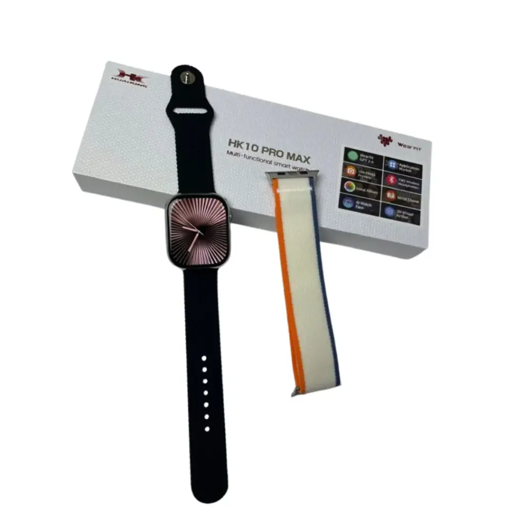 [3010003] Reloj inteligente HK10 PRO MAX - 45 mm (Negro)