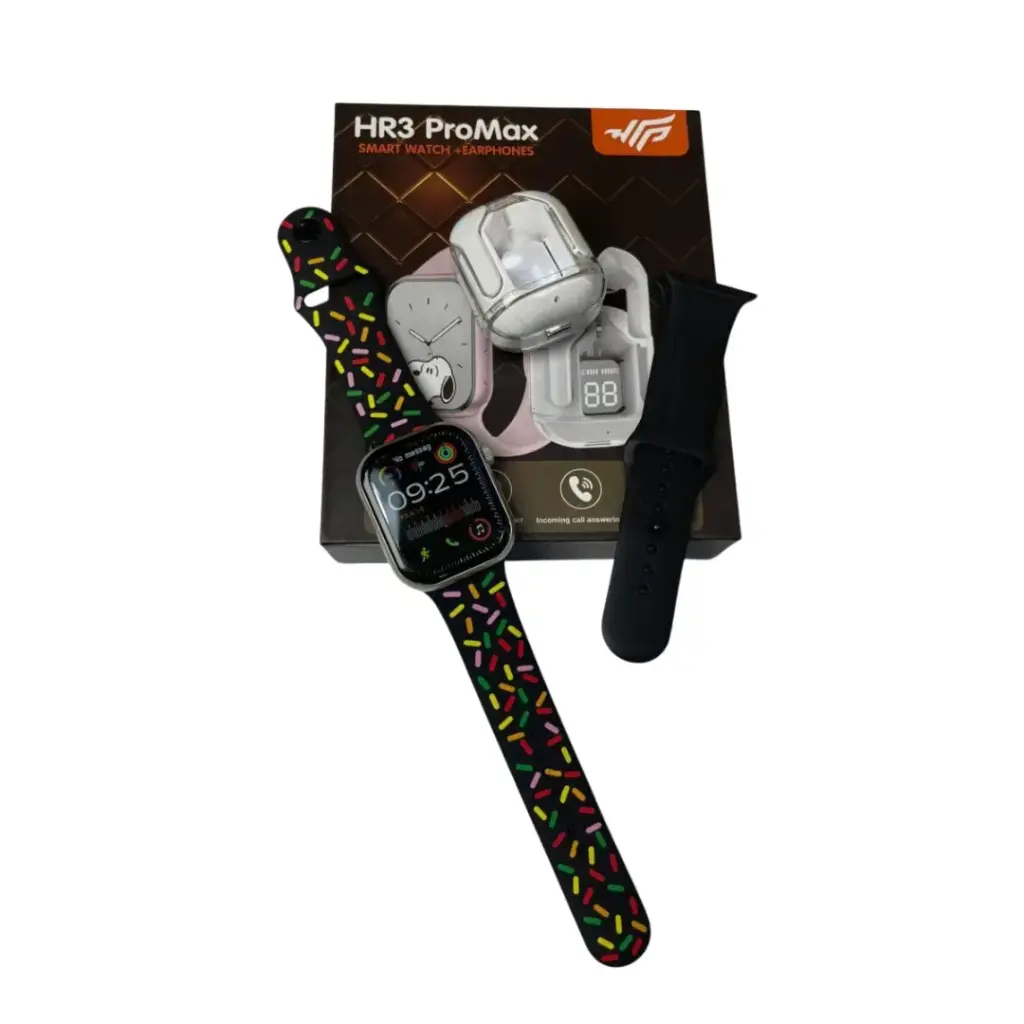 [3010005] Combo Reloj Inteligente  HR3 ProMax (45 mm) + audífonos