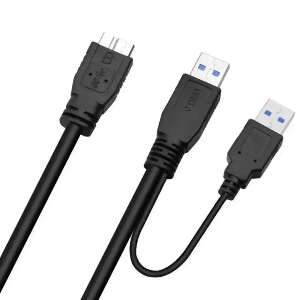 Cable para disco duro Usb 3.0 y 2.0 - 1 mtr