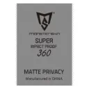 Hidrogel Matte Antiespia 360 para celular