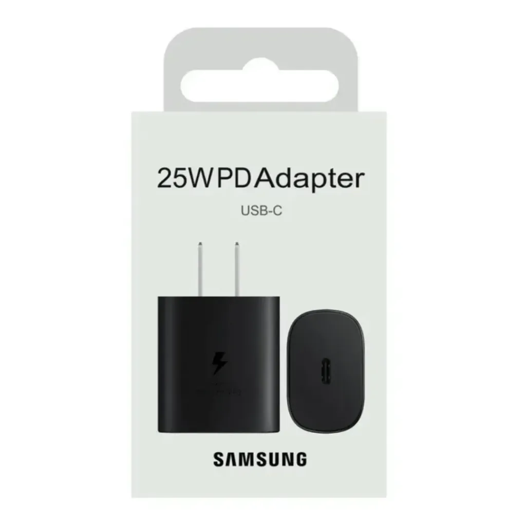 [LP0110031] Adaptador de Corriente Samsung Original 25w (Negro - Modelo A)