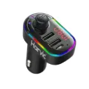 Adaptador Bluetooth Multifuncional para Carro Harvic PLBT-250 – Transmisor de Audio Inalámbrico y Manos Libres
