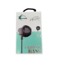 Audífonos manos libres plug 3.5mm Eggoteck M-4 (Negro)