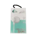 Audífonos manos libres plug 3.5mm Eggoteck M-4 (Blanco)