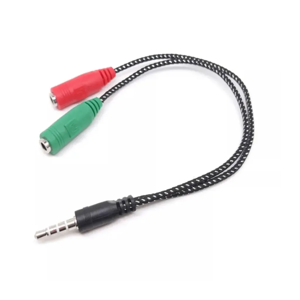 Convertidor auxiliar (Entrada 3.5 mm macho - 2 salidas 3.5 mm hembra)