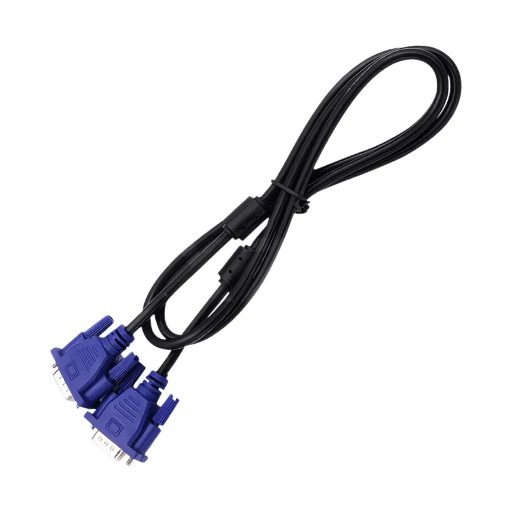 Cable VGA de Video DVI a DVI de 1.5 Metros – Transmisión Digital de Alta Definición para Monitores y PC