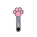 Amarracables Organizador de Cables de Silicona - Huella Gato