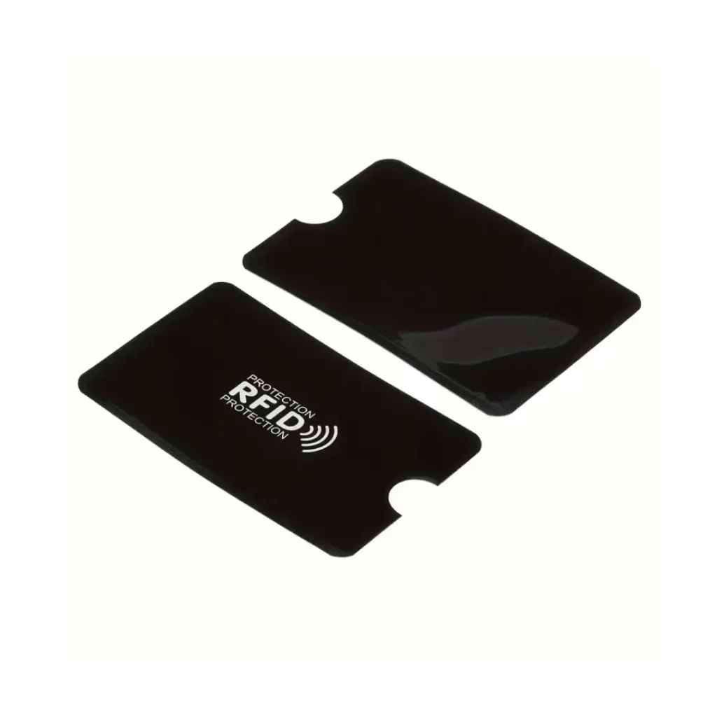 Protector de Tarjeta Antirrobo RFID Negro | Funda de Seguridad para tarjeta de crédito o débito