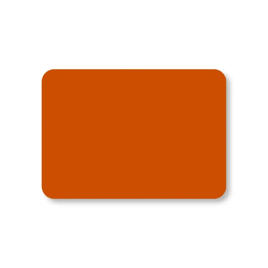 Pad Mouse Rectangular Naranja – Alfombrilla Antideslizante de Alta Precisión para Escritorio
