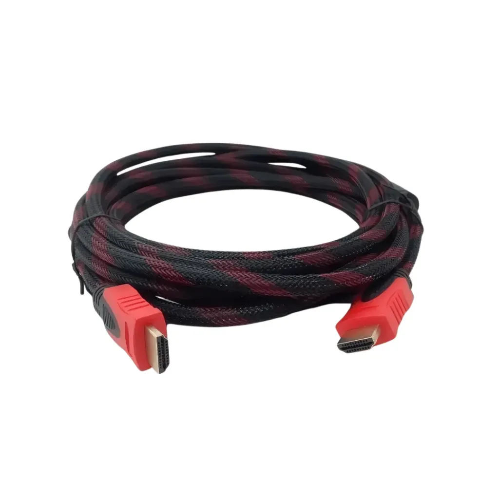 Cable HDMI Enmallado de 1.5 Metros – Conexión de Alta Definición y Máxima Resistencia