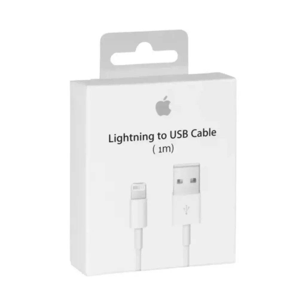 Cable Original Iphone USB a Lightning 1 mtr