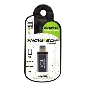 Adaptador Lightning (Iphone) hembra a Tipo C macho