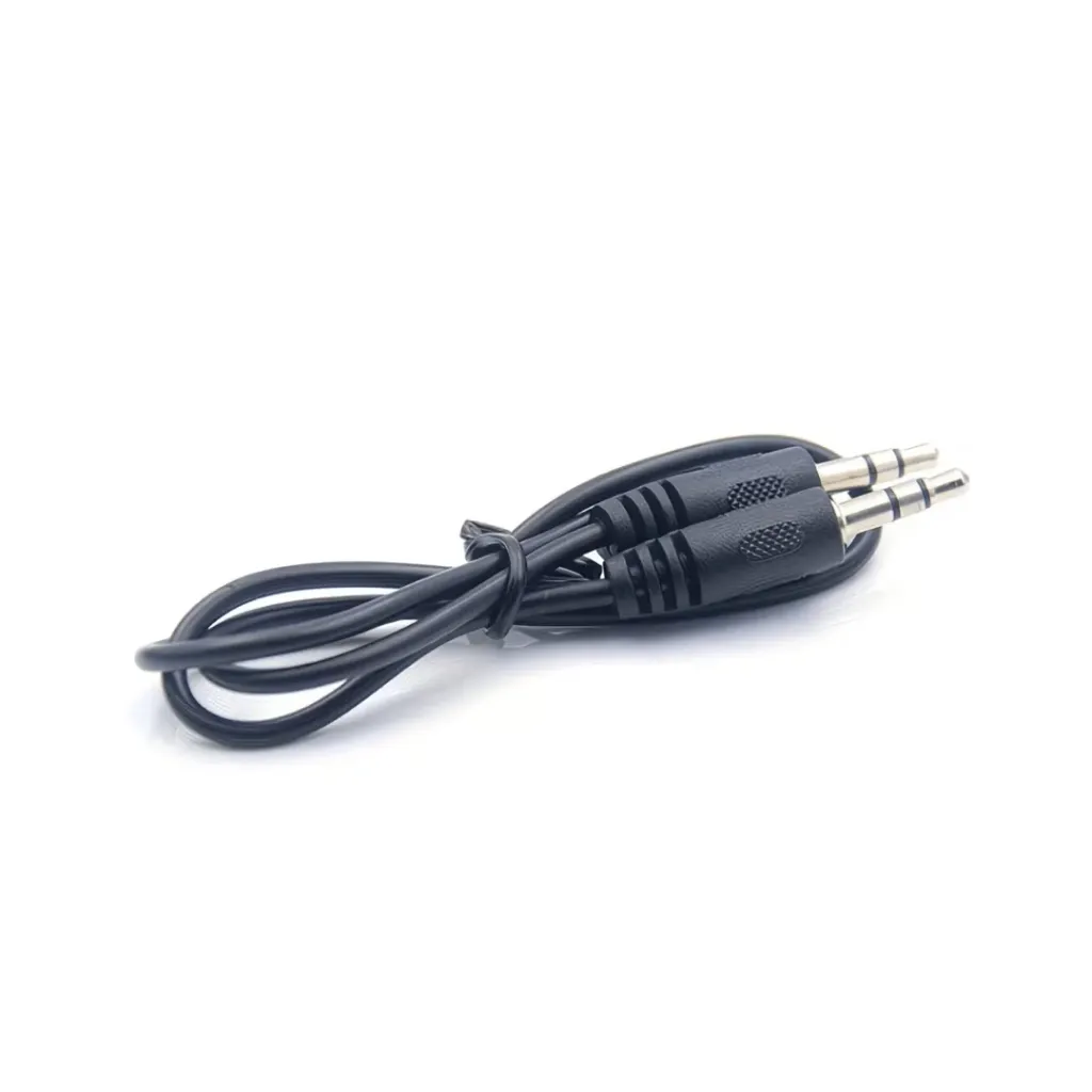 Cable auxiliar 3.5 a 3.5 mm sencillo - 50 cms