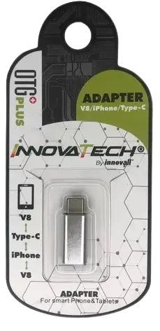 Adaptador  Tipo C hembra a Lightning (Iphone) macho