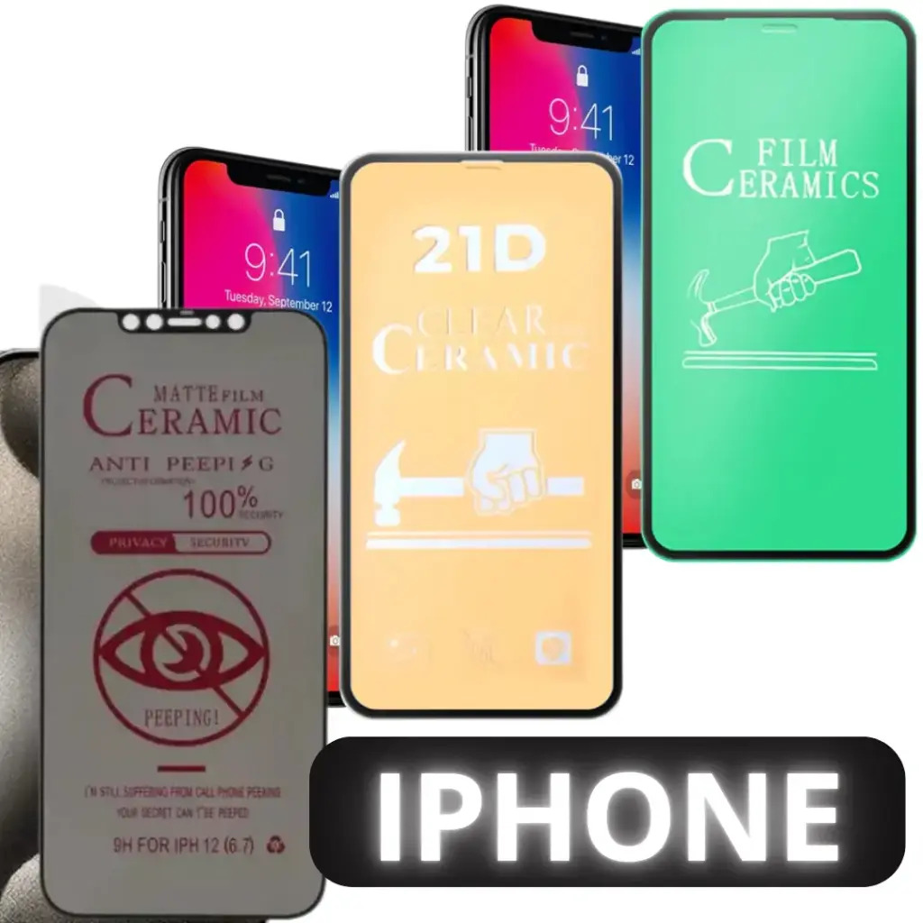 Protector de pantalla cerámico para Iphone (Matte, iPhone 11/ XR)