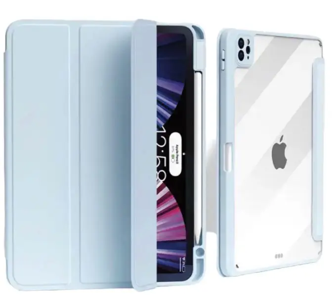 Smart Case Crystal iPad Décima Generación (10.9") (Negro)