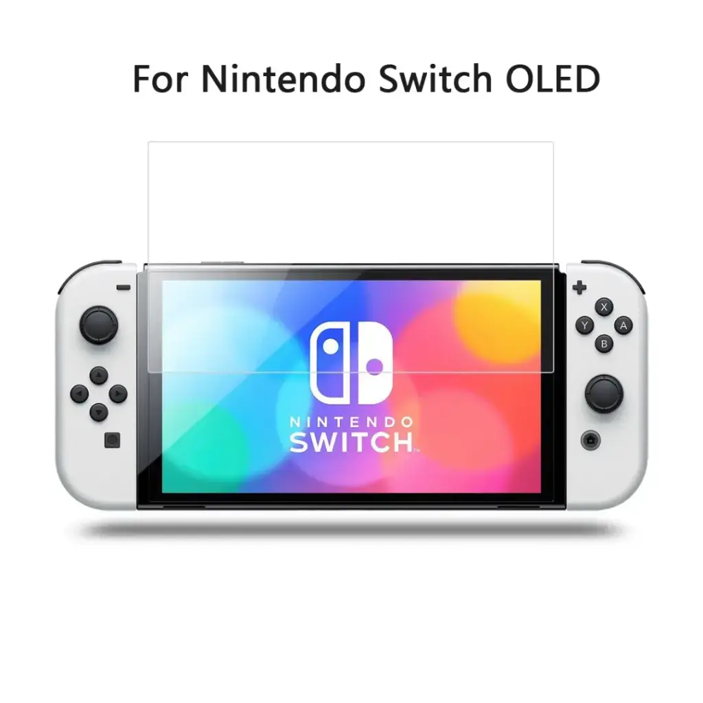 Vidrio Protector de Pantalla para Nintendo Switch OLED