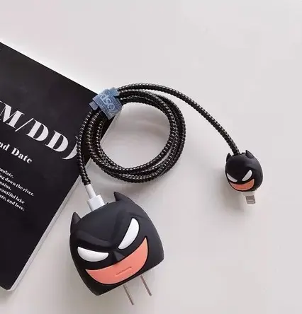 Kit Completo Protector de Cargador y Cable para cargador de Samsung 25w (Batman)