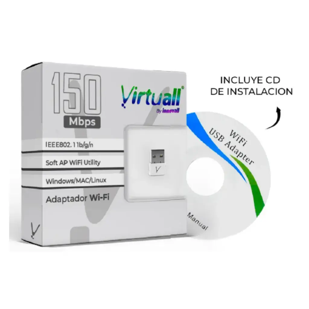 Antena WIFI nano 150 mbps Virtuall