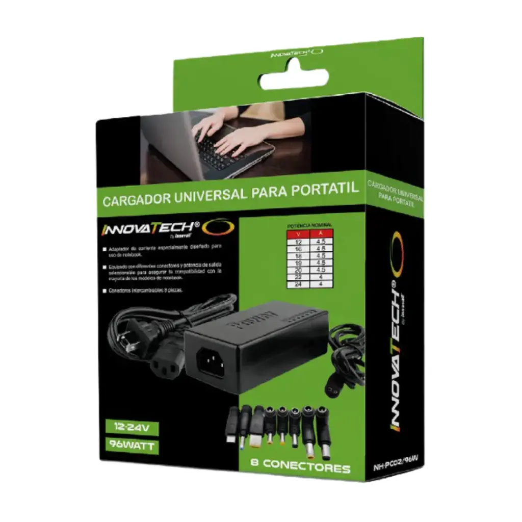 Cargador para portátil NH-PC02 (96W)