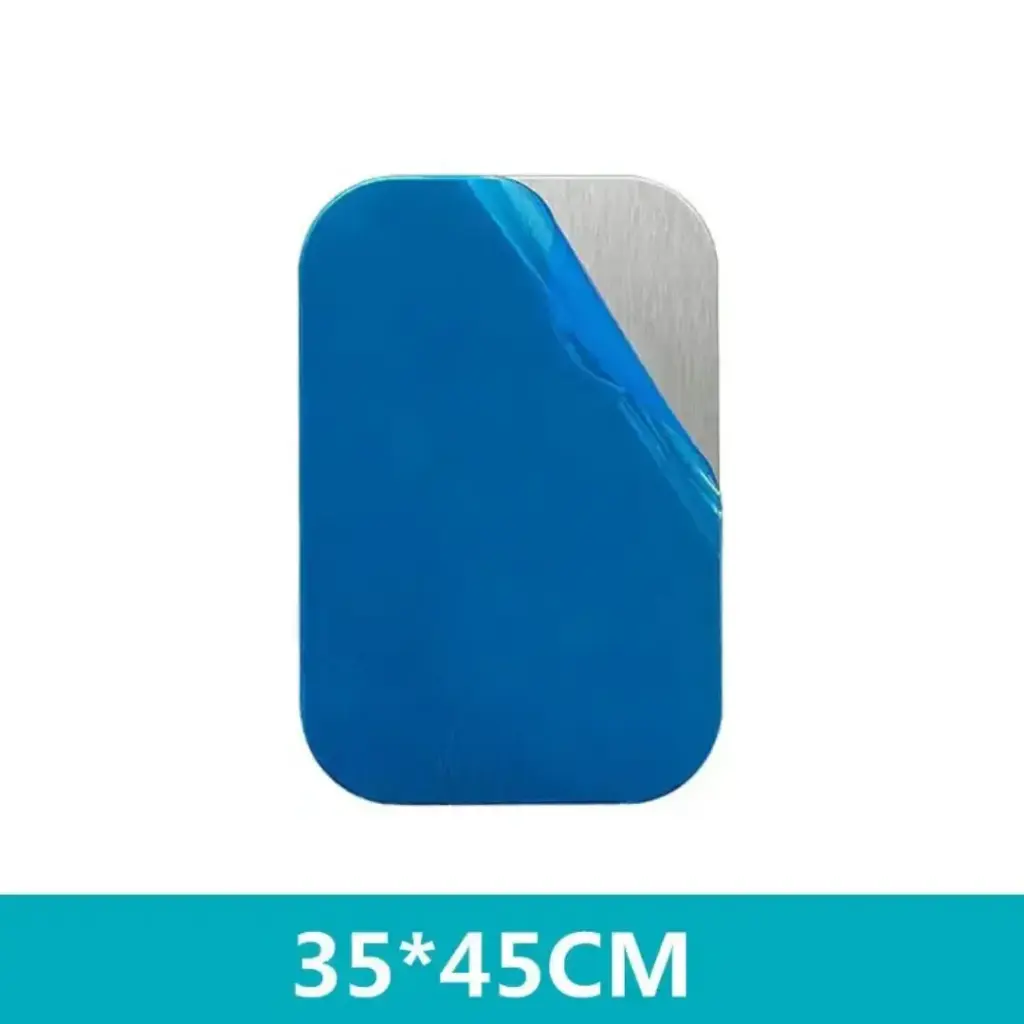 Placa de metal para soporte magnético