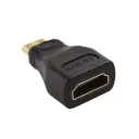 Adaptador mini HDMI macho a HDMI hembra