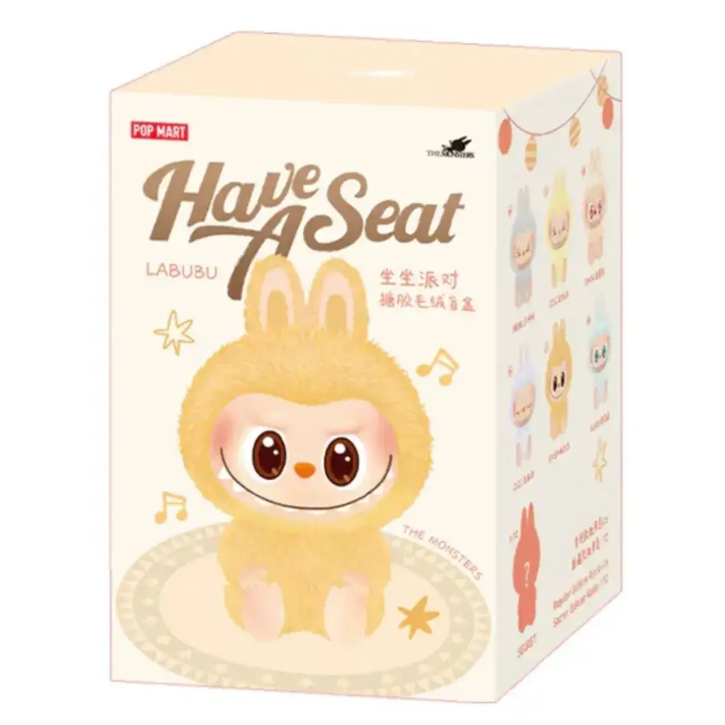 Accesorio Llavero Peluche Labubu THE MONSTERS - Have a Seat (Caja Sorpresa)