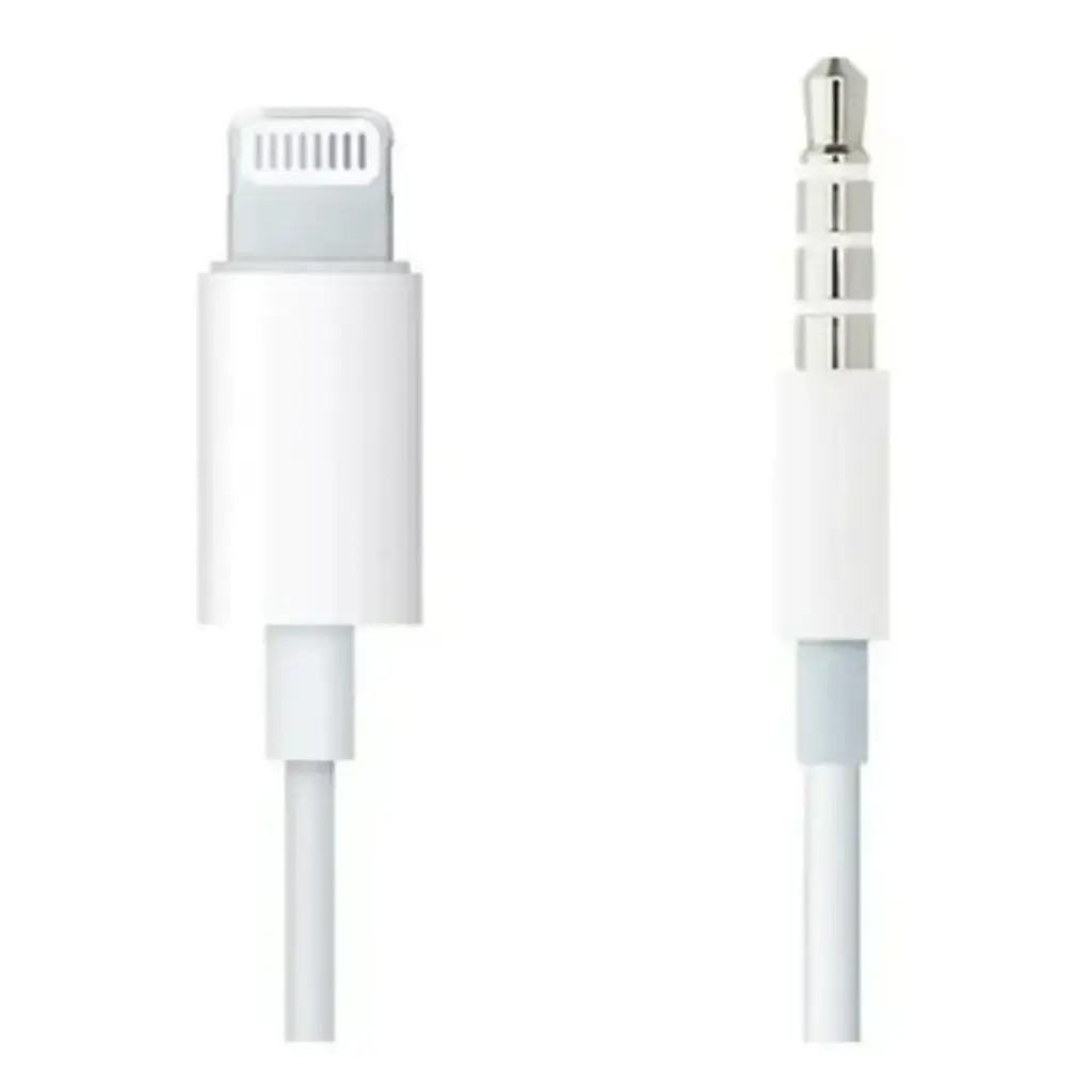Cable auxiliar lightning - 3.5mm