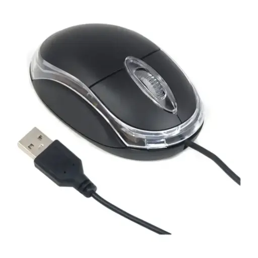 Mouse Optico Usb Pc Negro B100