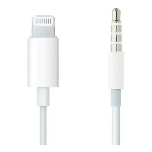 Cable auxiliar lightning - 3.5mm