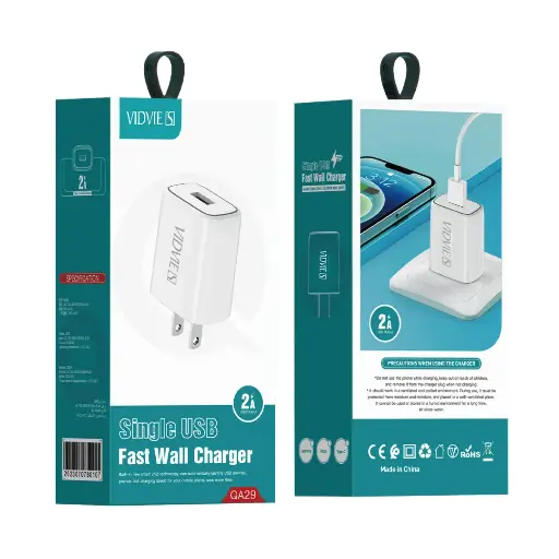 Cargador Completo Vidvie 2A