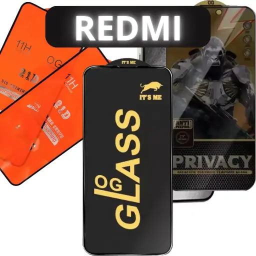 Vidrio para Redmi